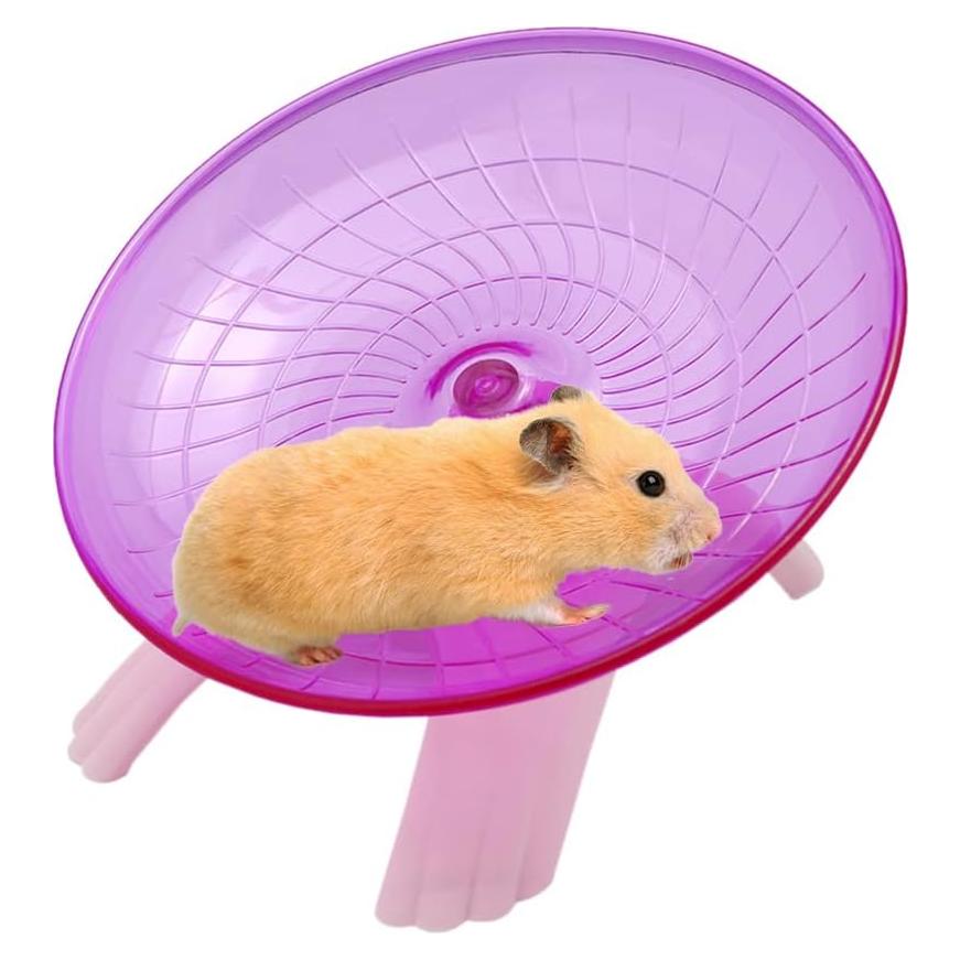 Rueda de Hámster Platillo Volador Awtang 18 cm Silenciosa
