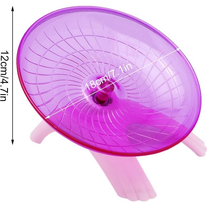Rueda de Hámster Platillo Volador Awtang 18 cm Silenciosa