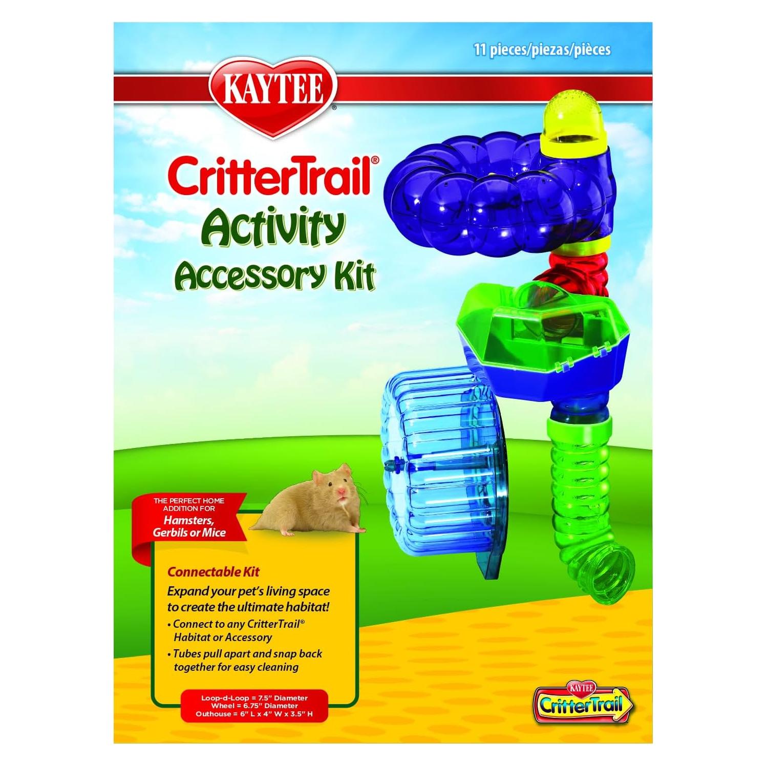 Kit de Accesorios de Actividad Kaytee para Hámsters y Ratones