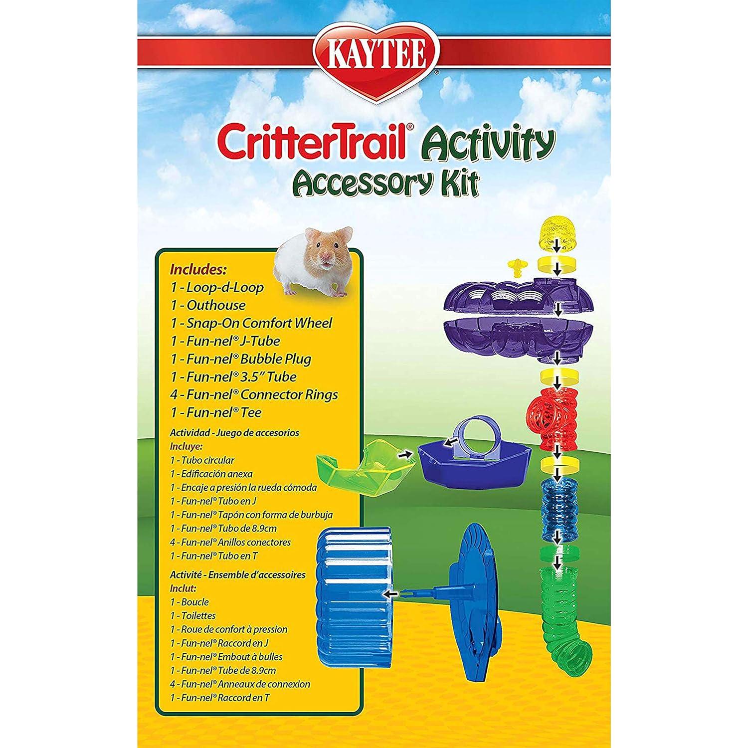 Kit de Accesorios de Actividad Kaytee para Hámsters y Ratones