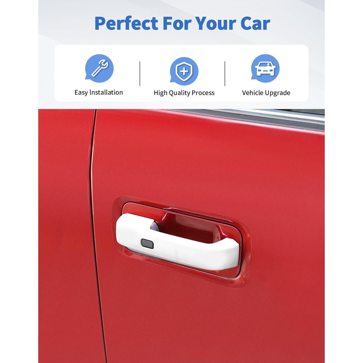 Cubiertas de Manijas de Puerta Exterior DSWSQ para Ford F150 2015-2020