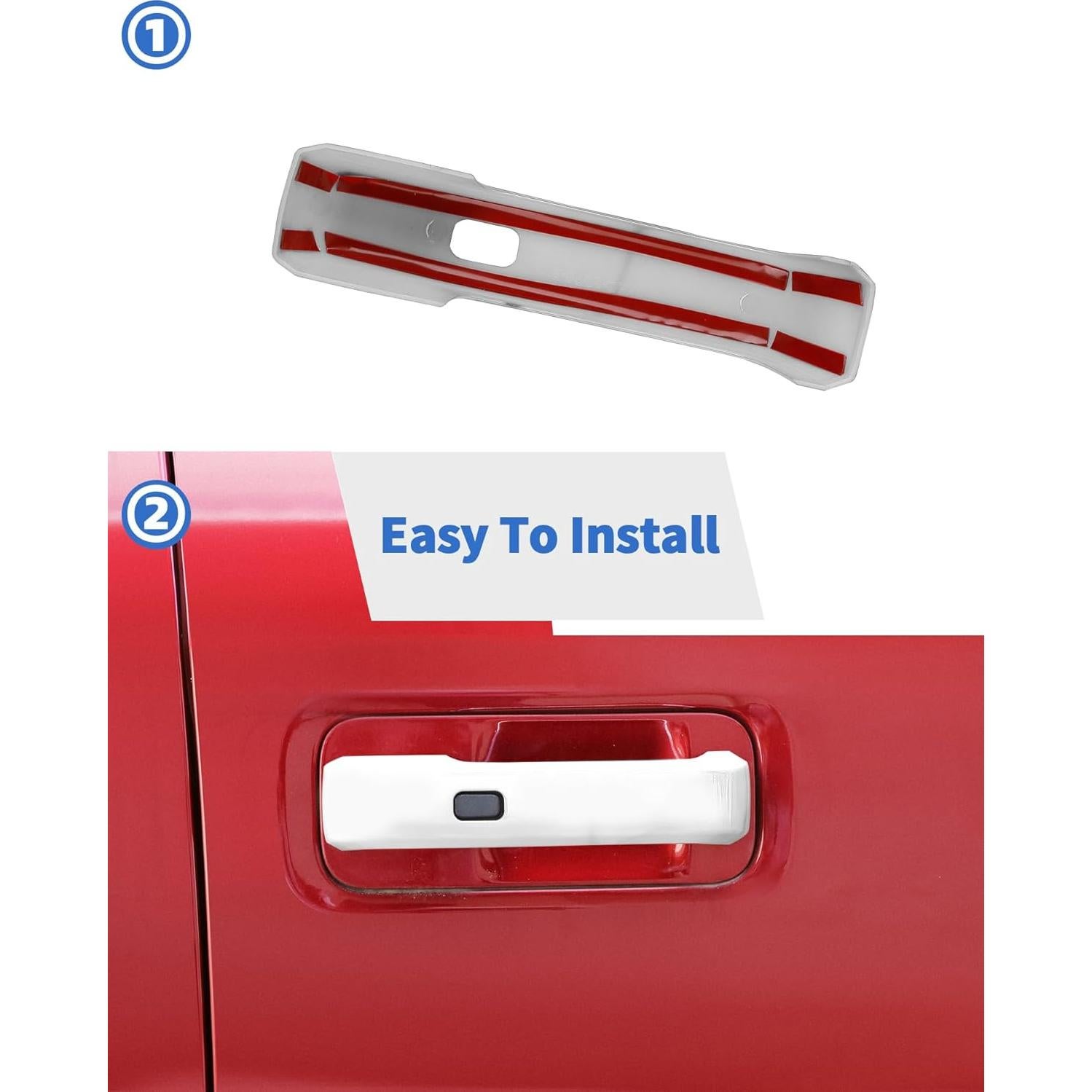 Cubiertas de Manijas de Puerta Exterior DSWSQ para Ford F150 2015-2020