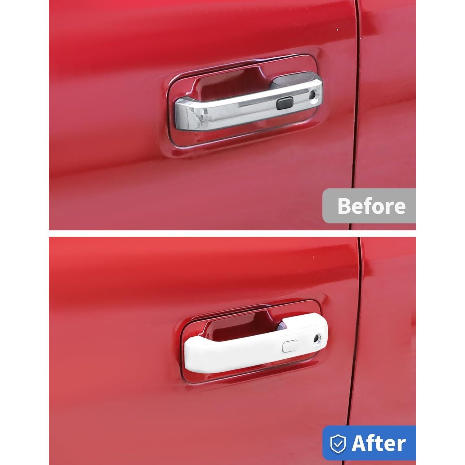 Cubiertas de Manijas de Puerta Exterior DSWSQ para Ford F150 2015-2020