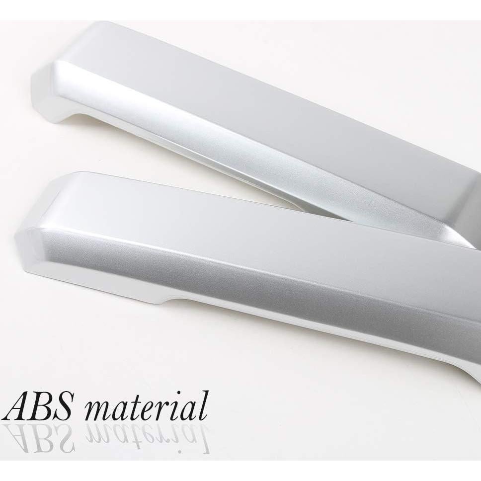 Cubiertas de Manijas de Puerta Interna Voodonala para Ford F150 2015-2020 - ABS Plateado