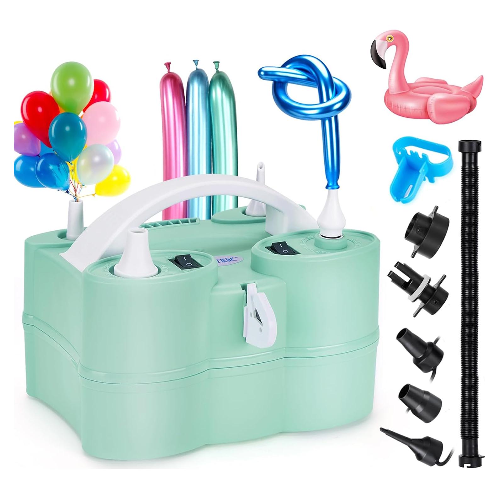 Bomba de Aire Eléctrica 3-en-1 AGPtEK 600W para Globos
