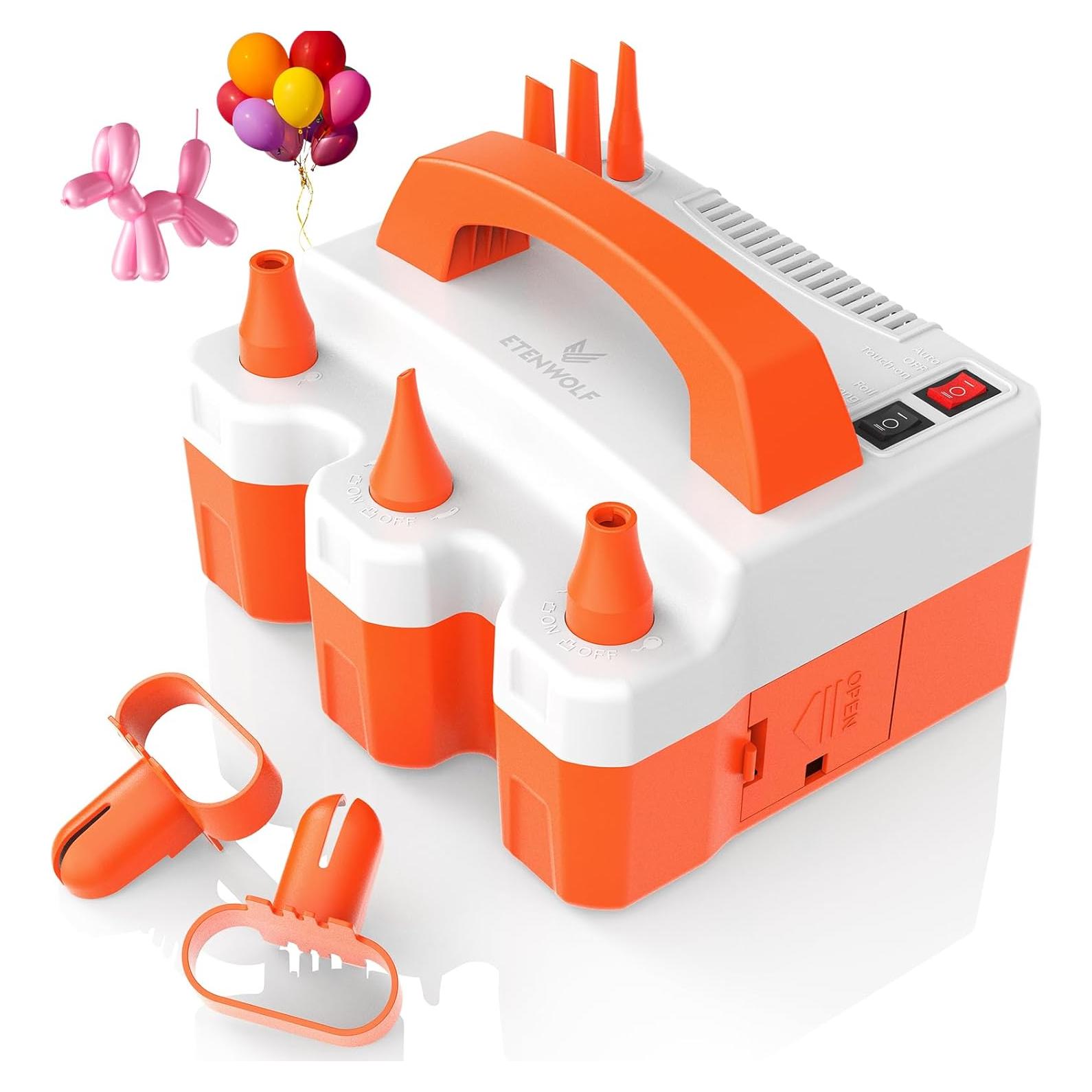 Bomba de Globo Eléctrica ETENWOLF P600 600W 1.57kg Naranja