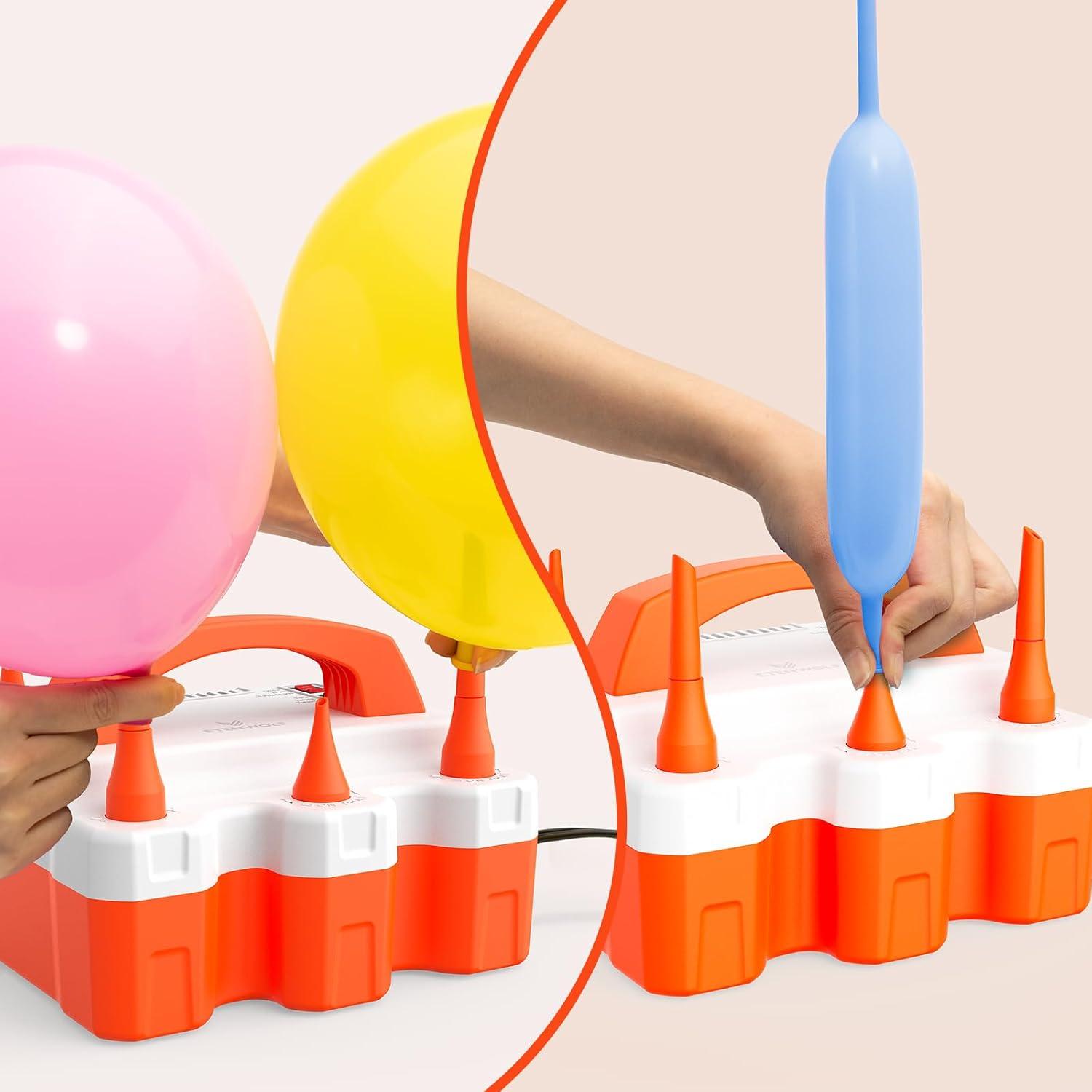 Bomba de Globo Eléctrica ETENWOLF P600 600W 1.57kg Naranja