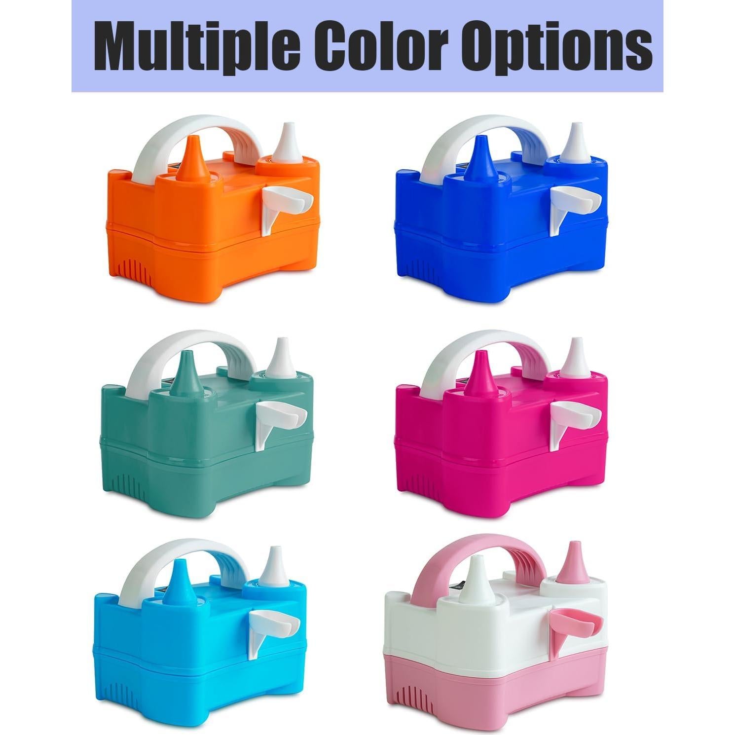 Bomba de Globo Eléctrica LANGXUN 600W Amarillo Portátil