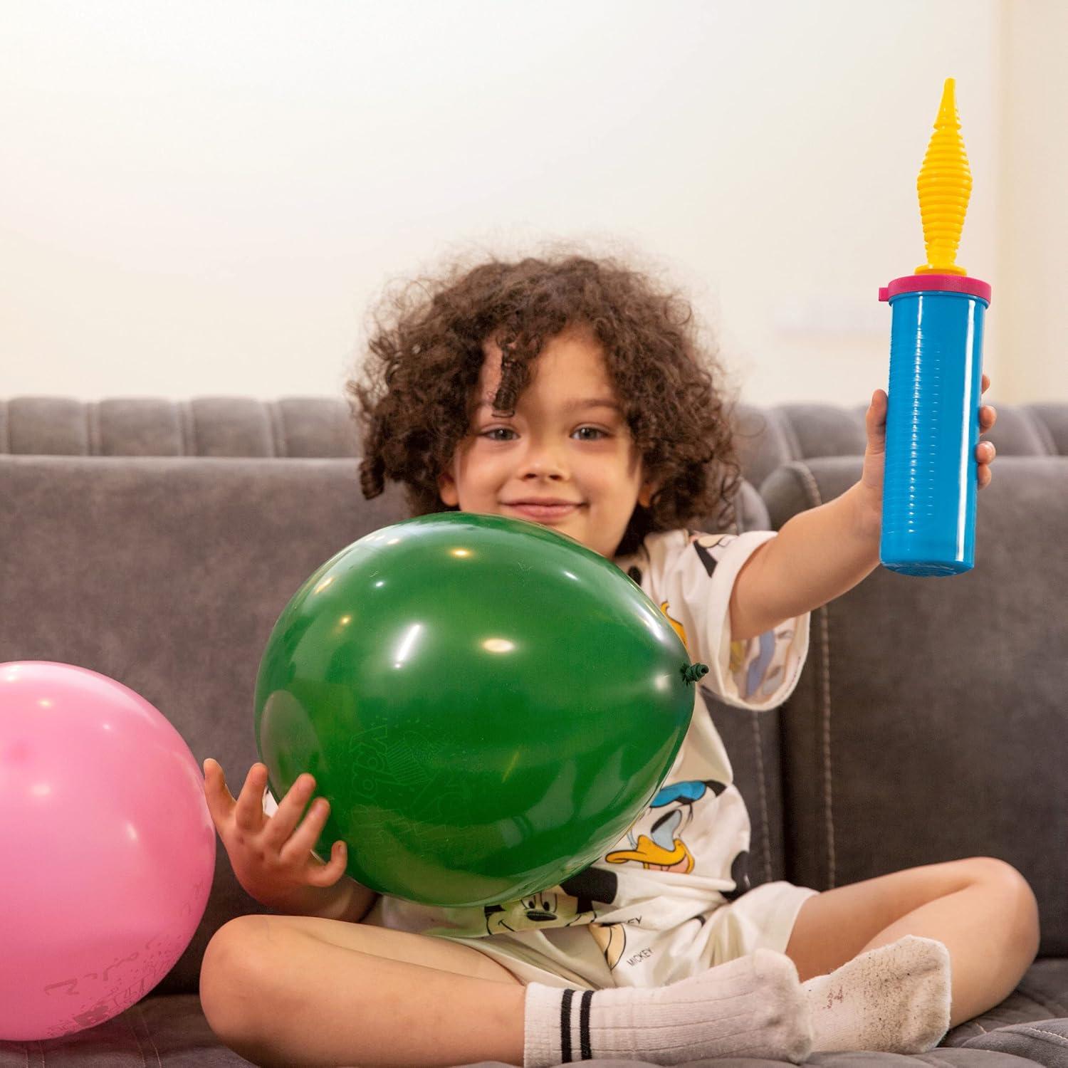 Bomba de Globo de Mano Mr. Pen - 2 Paquetes, Acción Dual