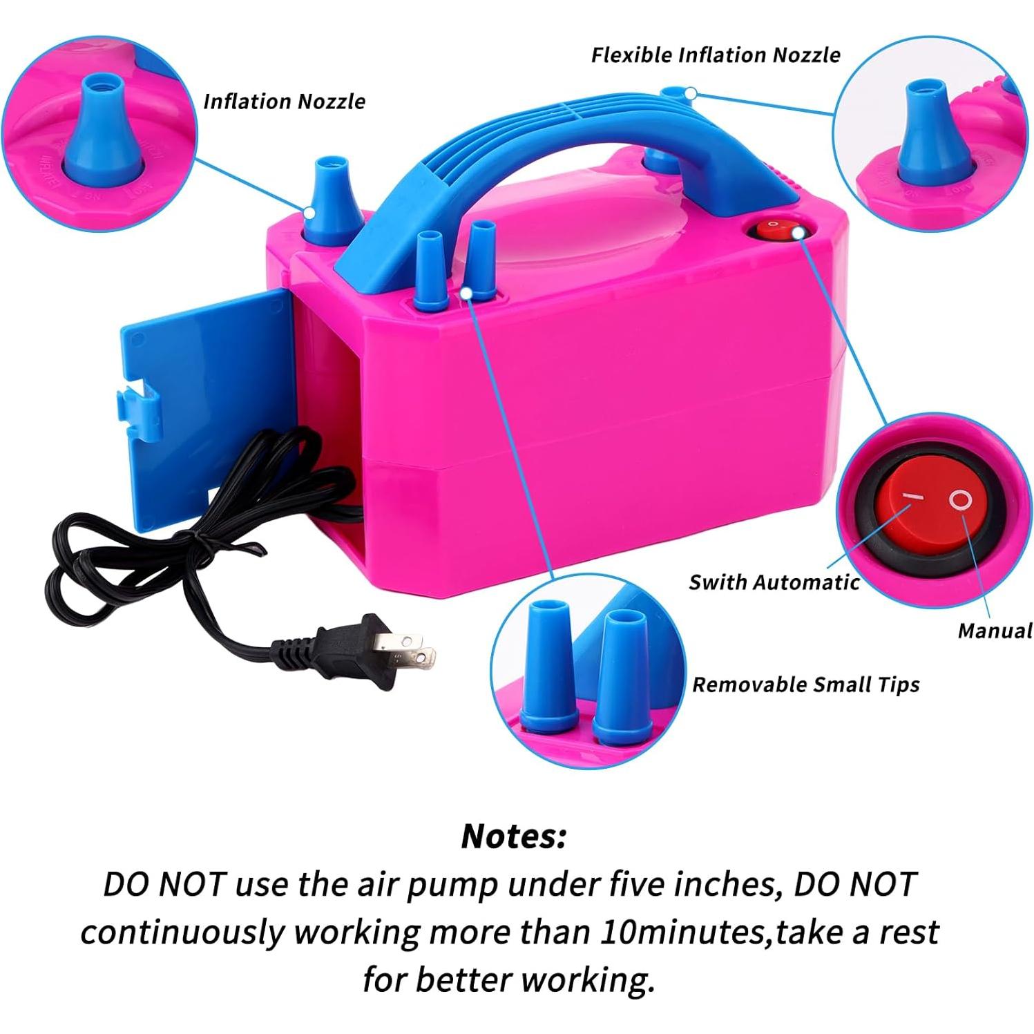 Kit de Arco de Globos RUBFAC con Bomba Eléctrica 2.16 kg