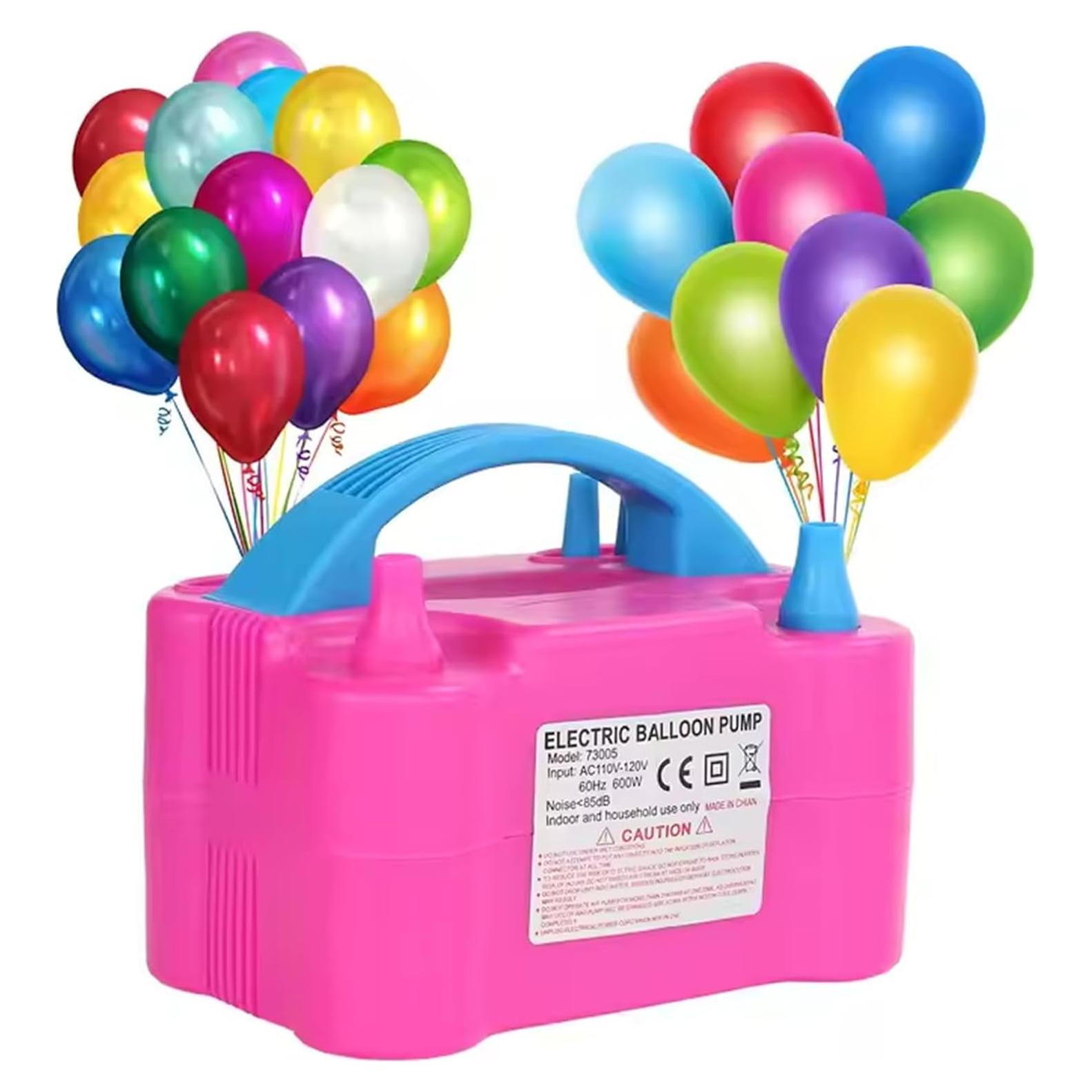 Bomba de Globo Eléctrica HBFVG 600W Doble Boquilla 110V