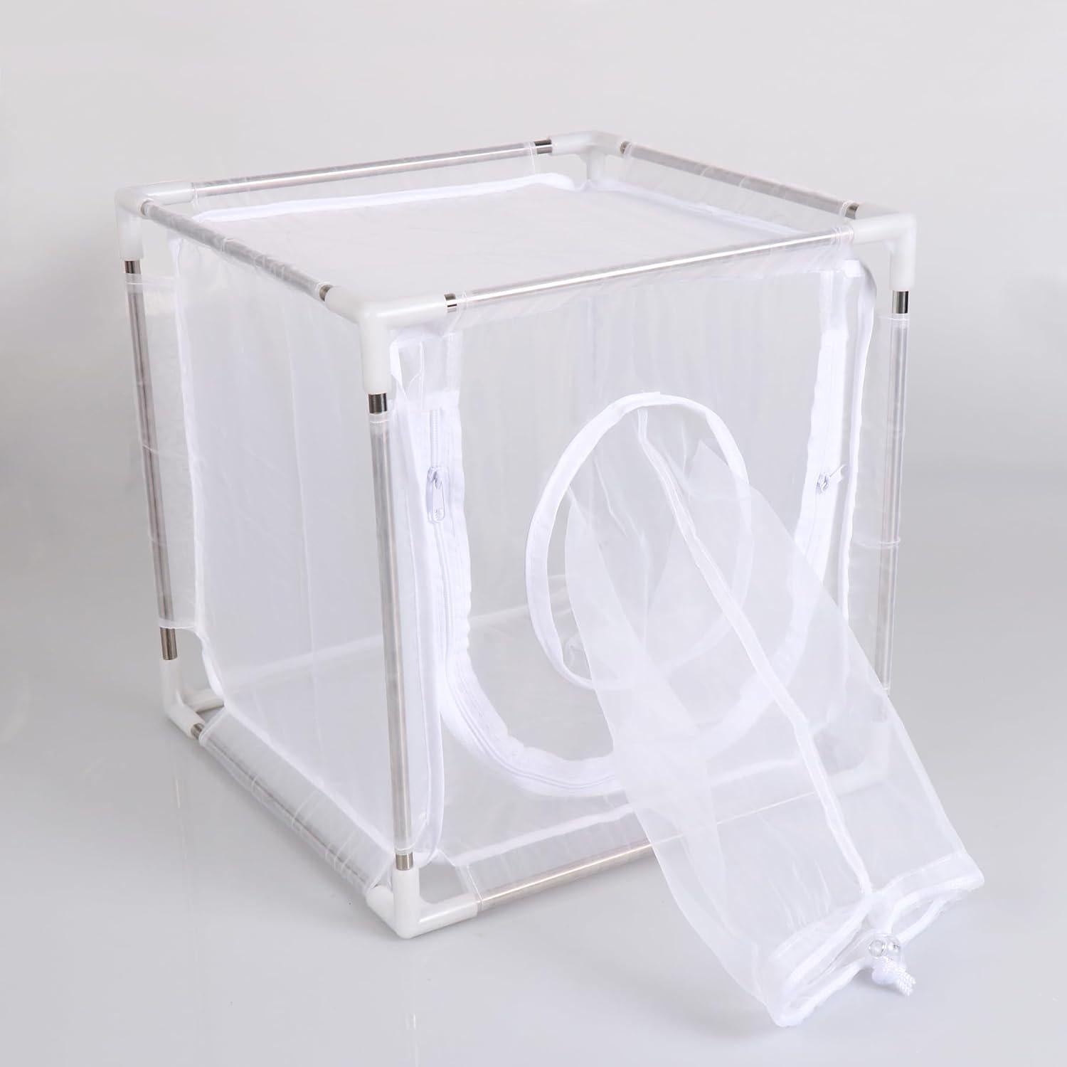 Caja de Cría de Insectos RESTCLOUD 30.48x30.48 cm Malla Nylon