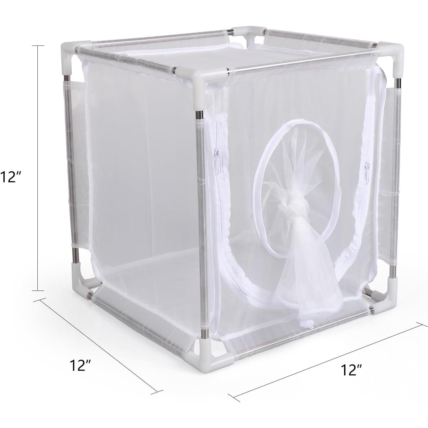 Caja de Cría de Insectos RESTCLOUD 30.48x30.48 cm Malla Nylon