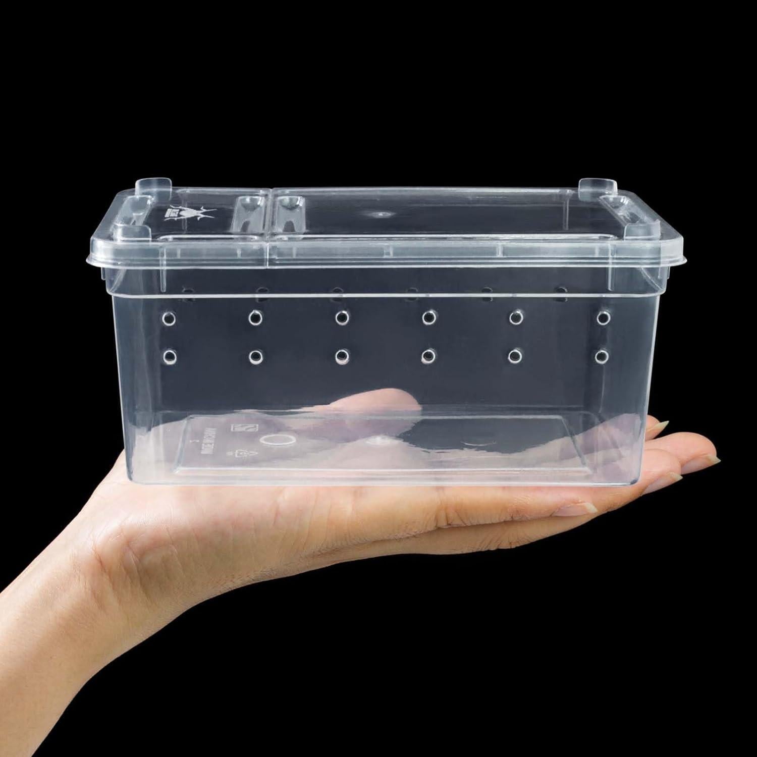 6 Terrarios Mini para Arañas y Reptiles Harhana 12.95x7.87cm