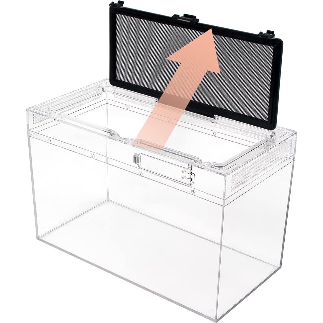 Terrario de Reptiles Crecimiento de Reptiles 40x20x25 cm