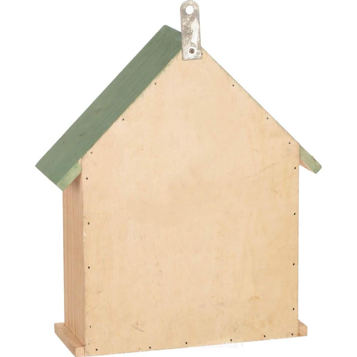 Casa de Insectos Multi Hábitat de Madera 30x26 cm Verde Claro