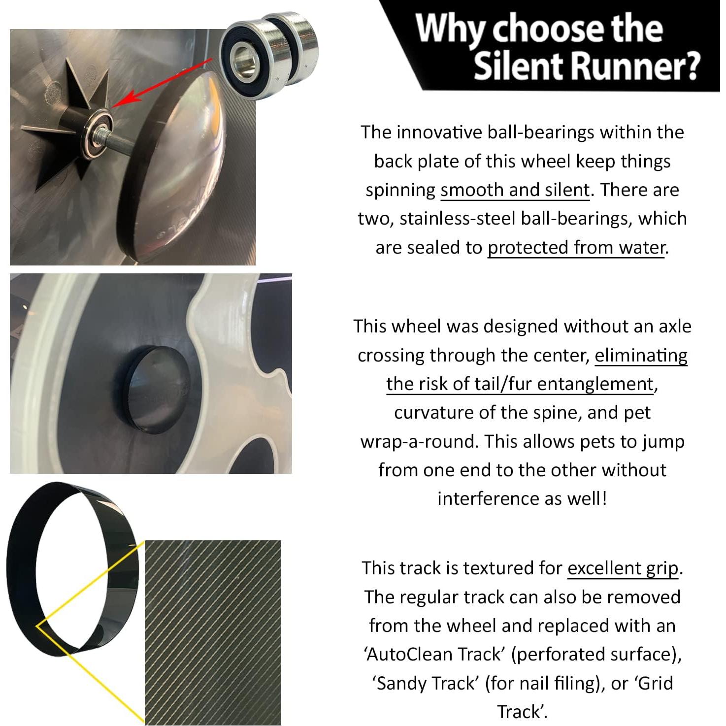 Rueda de Ejercicio Silent Runner Exotic Nutrition 30.48 cm