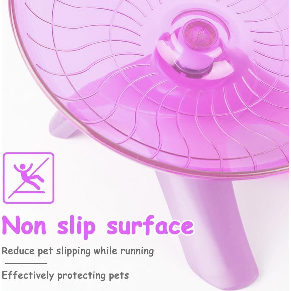 Rueda de Ejercicio Silenciosa para Hámster YASYU 18 cm