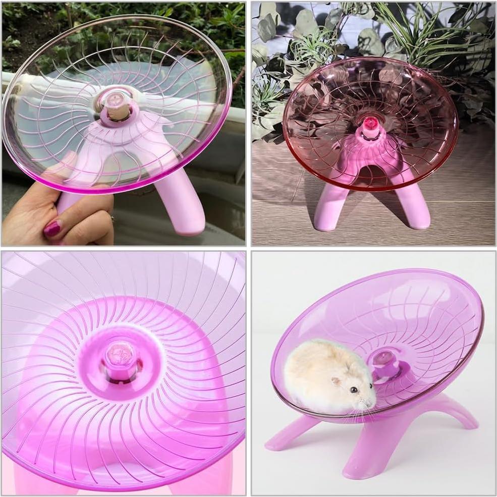 Rueda de Ejercicio Silenciosa para Hámster YASYU 18 cm