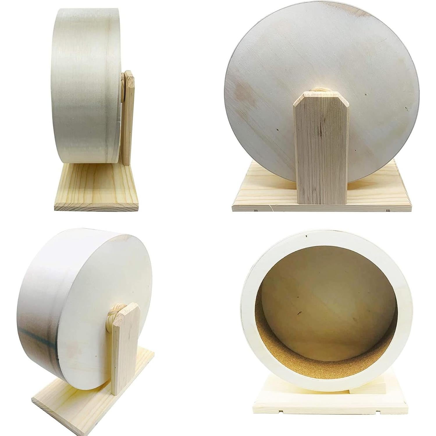 Rueda de Correr de Madera para Hámster Clais 17.5cm Silenciosa