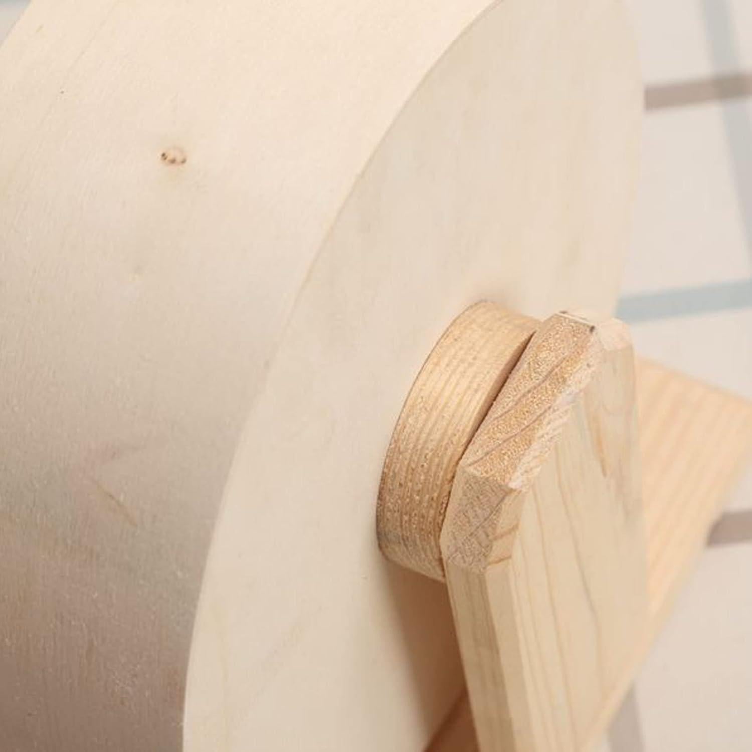 Rueda de Correr de Madera para Hámster Clais 17.5cm Silenciosa