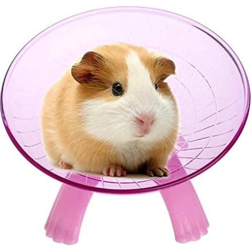 Rueda de Ejercicio para Hámster Litewood 18cm Rosa Silenciosa