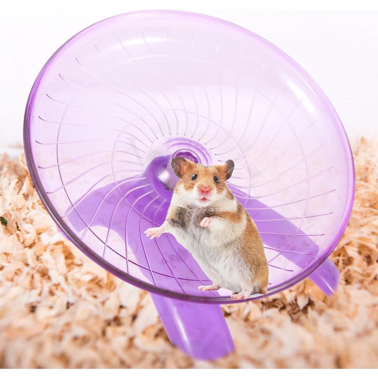 Rueda de Ejercicio Silenciosa POPETPOP para Hámster 18cm