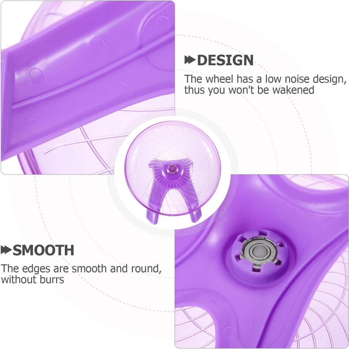 Rueda de Ejercicio Silenciosa POPETPOP para Hámster 18cm