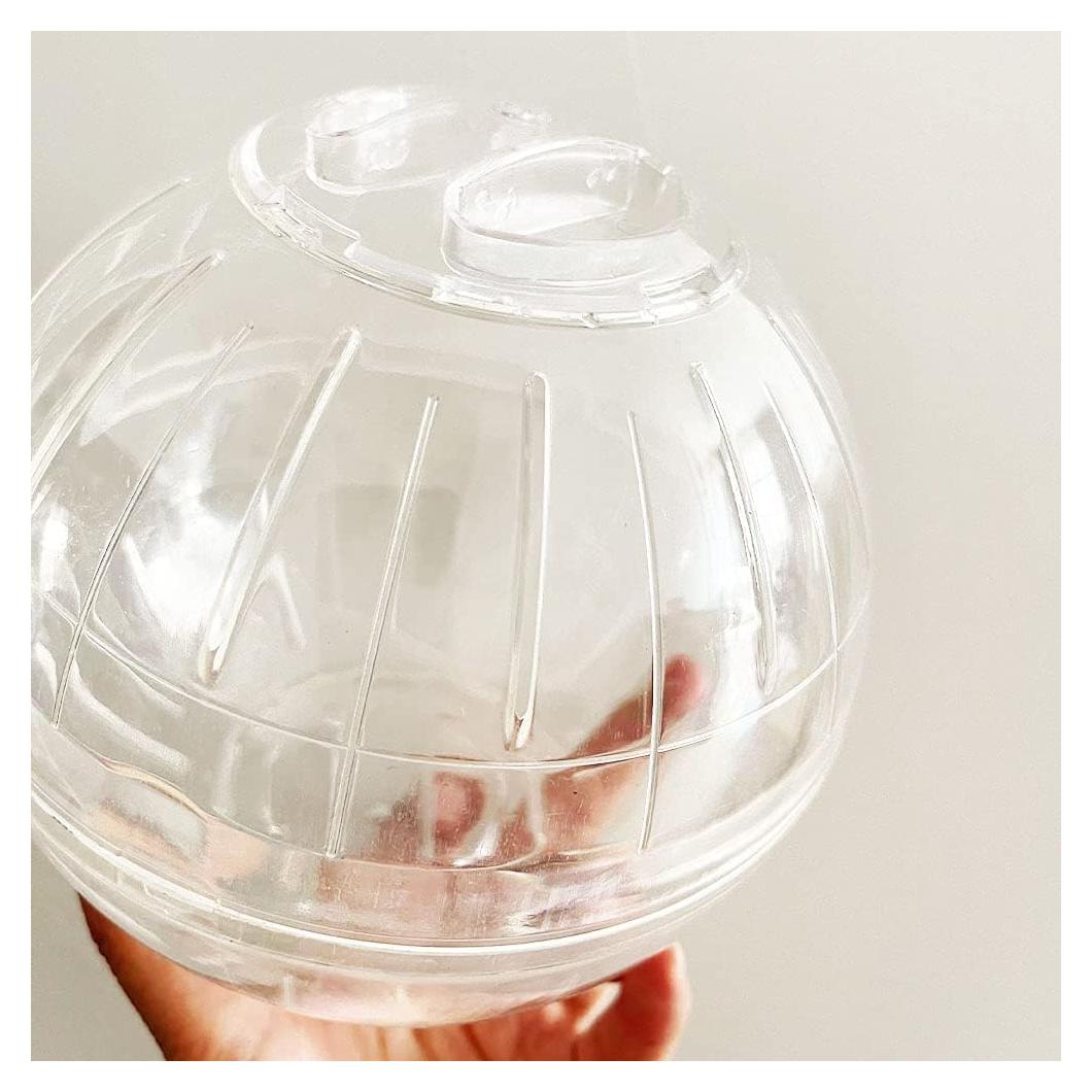 Bola de Hámster de Cristal WNZQK 15cm - Juguete Ejercicio Seguro