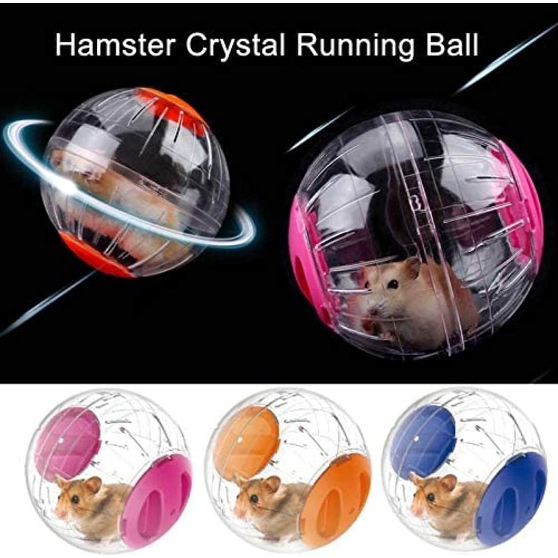Bola de Hámster de Cristal WNZQK 15cm - Juguete Ejercicio Seguro