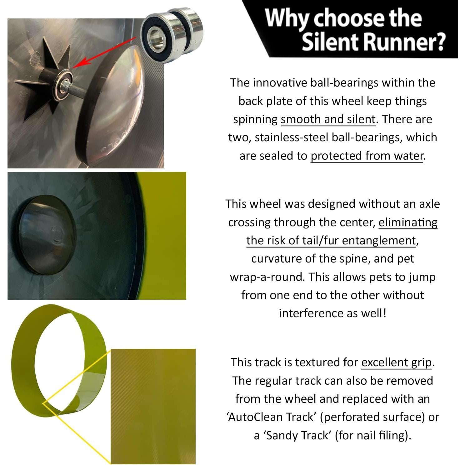 Rueda de Ejercicio Silenciosa Exotic Nutrition 30.48 cm