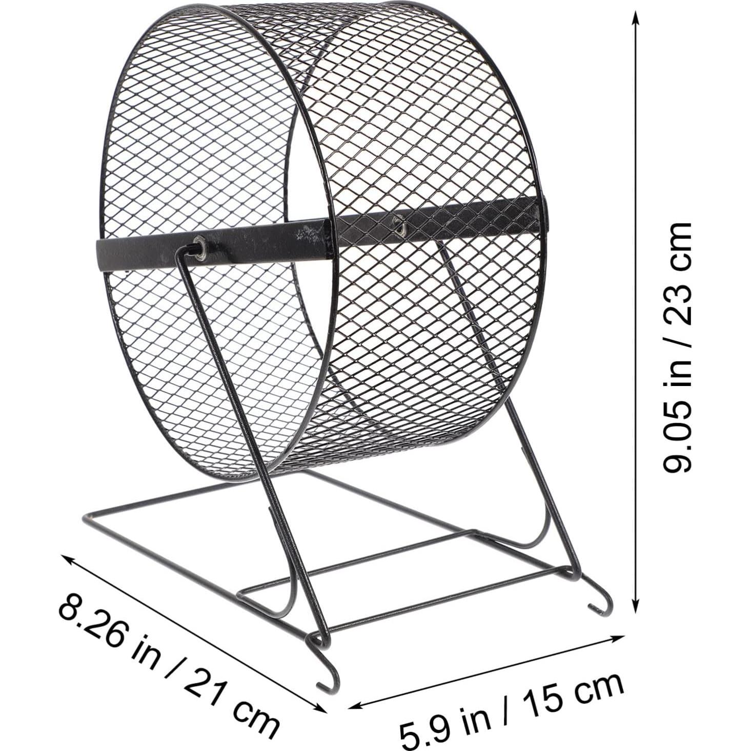 Rueda de Ejercicio Silenciosa UKCOCO 25.4 cm para Hámsters