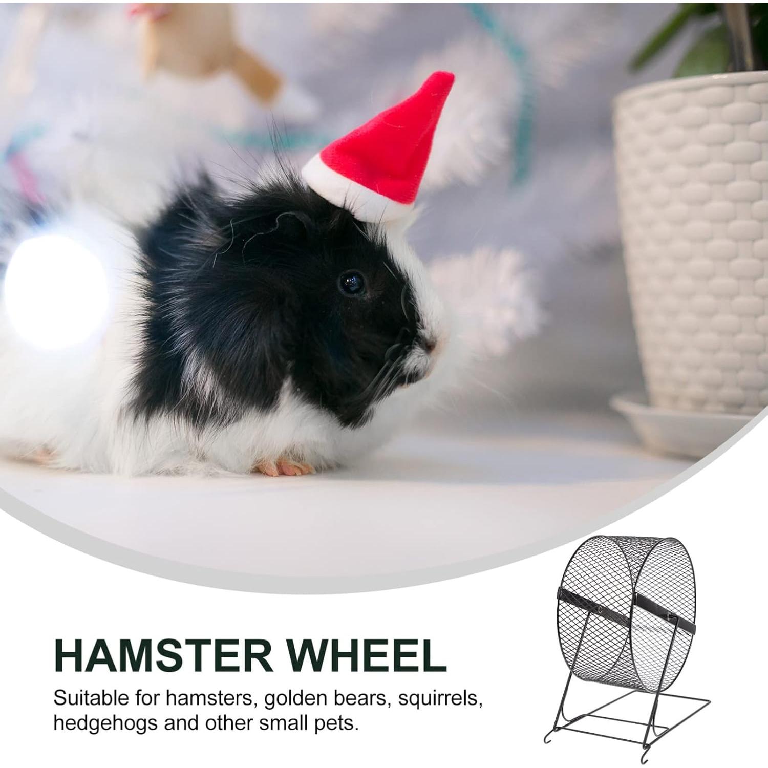 Rueda de Ejercicio Silenciosa UKCOCO 25.4 cm para Hámsters