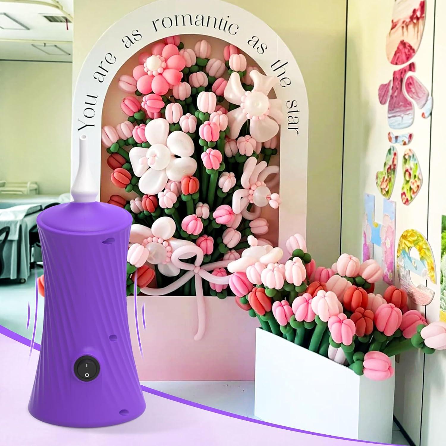 Bomba de globo eléctrica AXHJ portátil para inflar globos