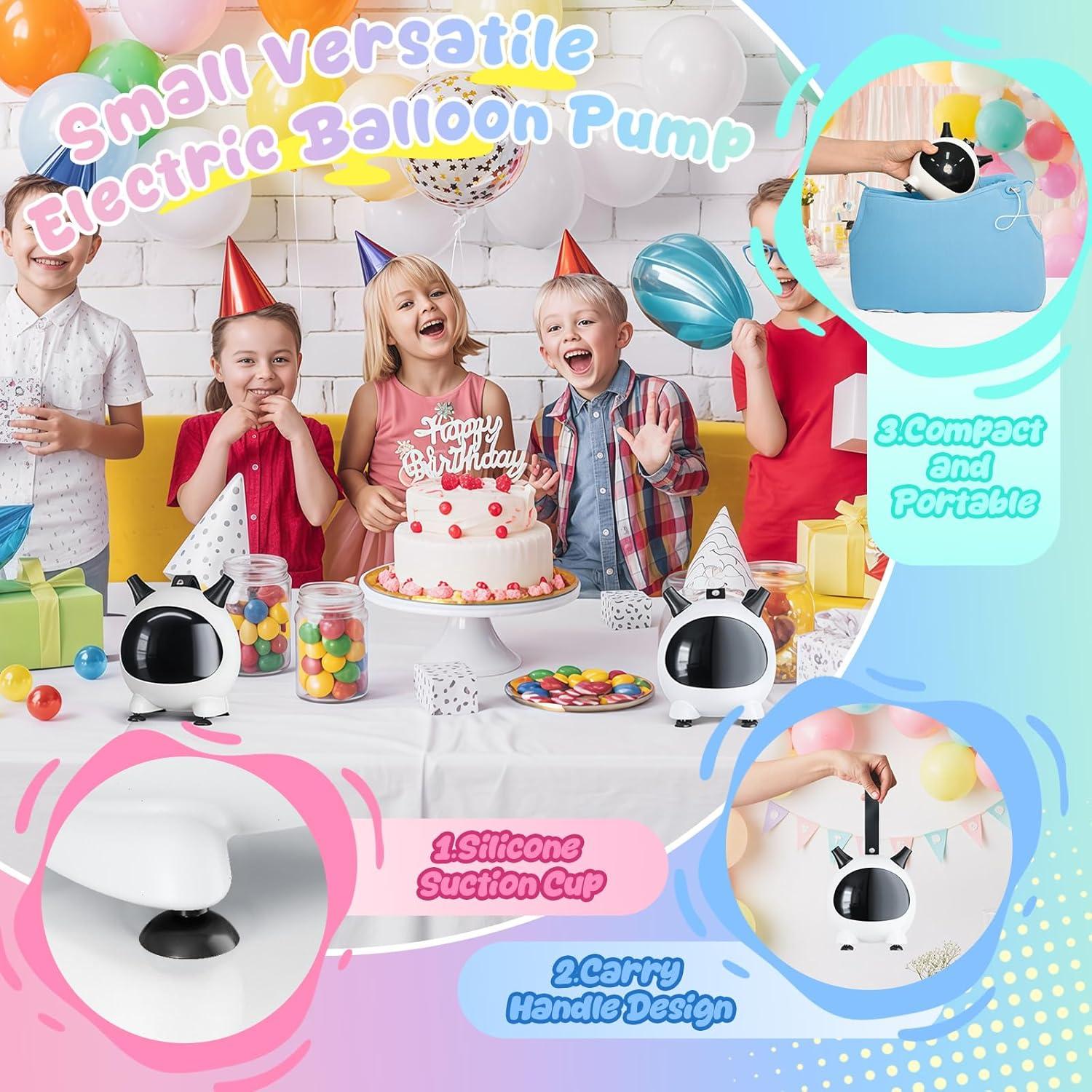 Bomba de Globo Eléctrica Froova 600W Doble Boquilla 110V