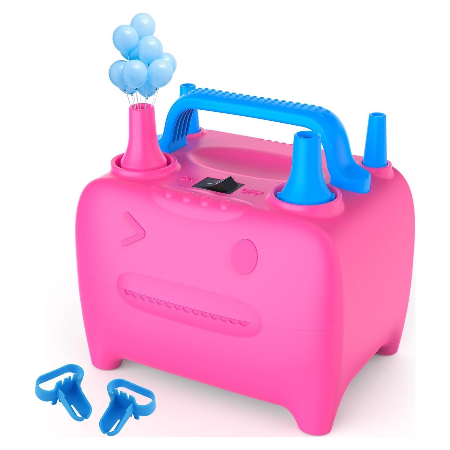 Bomba de Globo Eléctrica OWill CQB-A 600W Doble Boquilla