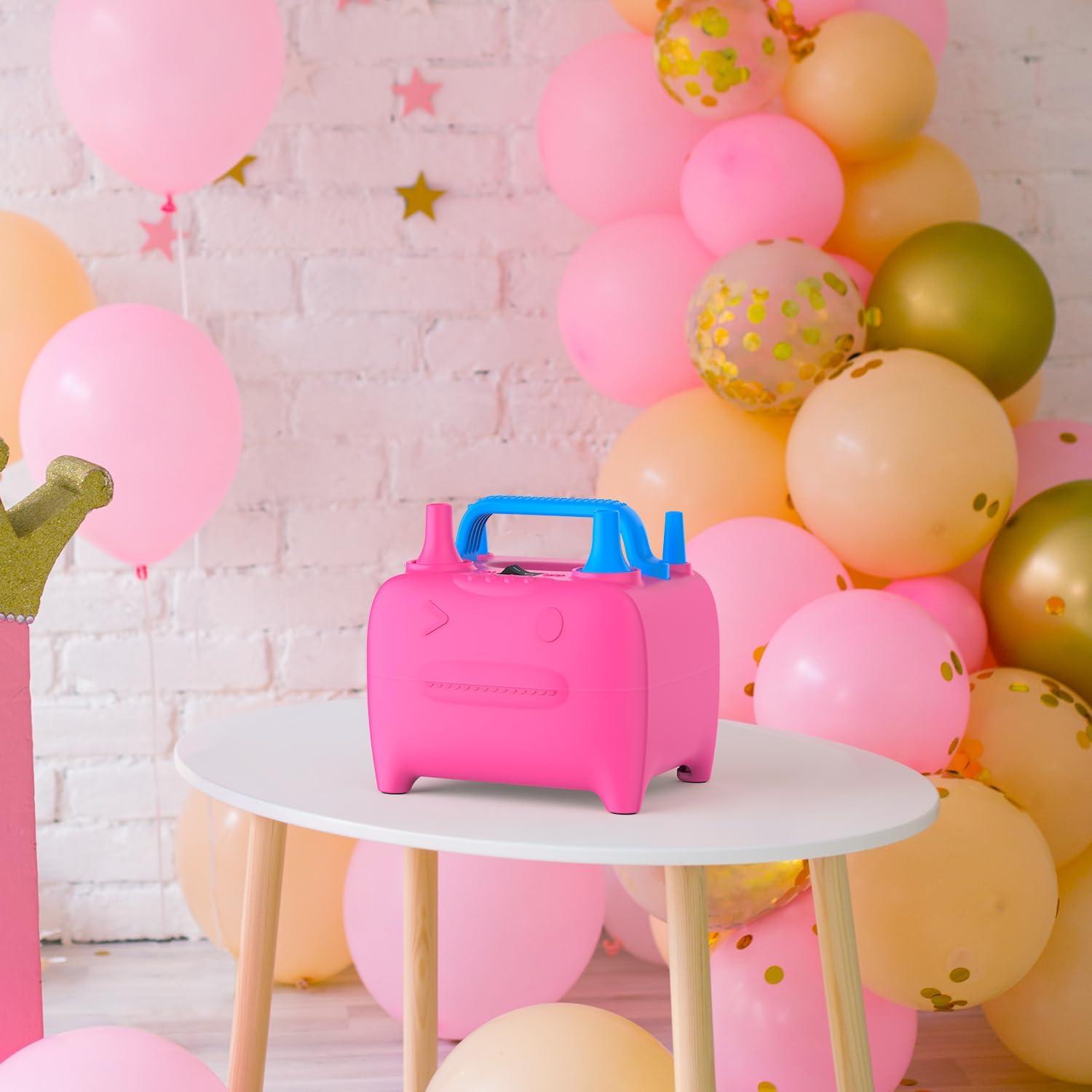 Bomba de Globo Eléctrica OWill CQB-A 600W Doble Boquilla