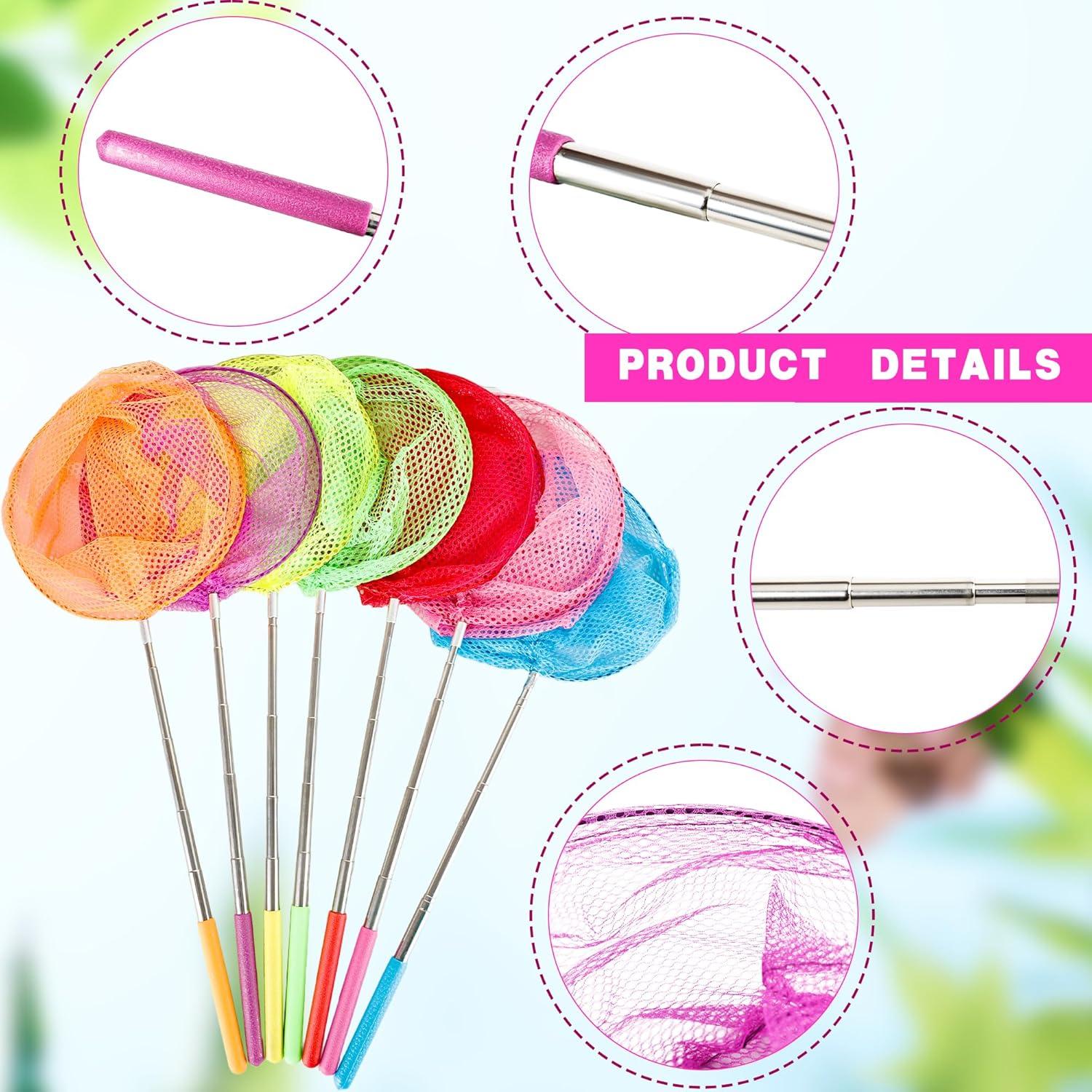 14 Redes Telescópicas para Insectos Feradny Multicolor