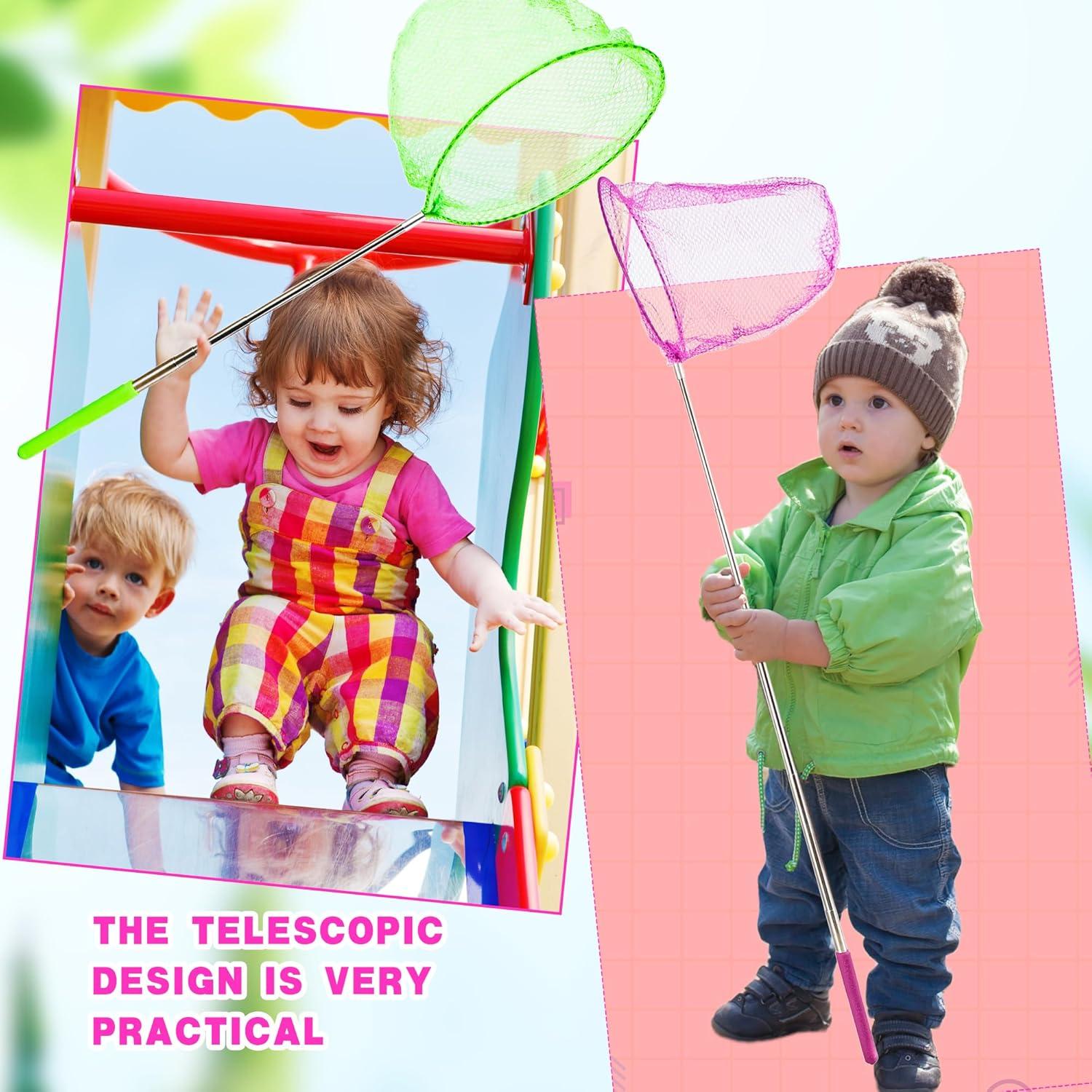 14 Redes Telescópicas para Insectos Feradny Multicolor