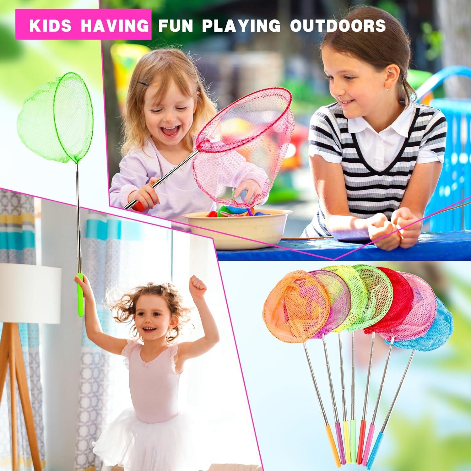 14 Redes Telescópicas para Insectos Feradny Multicolor