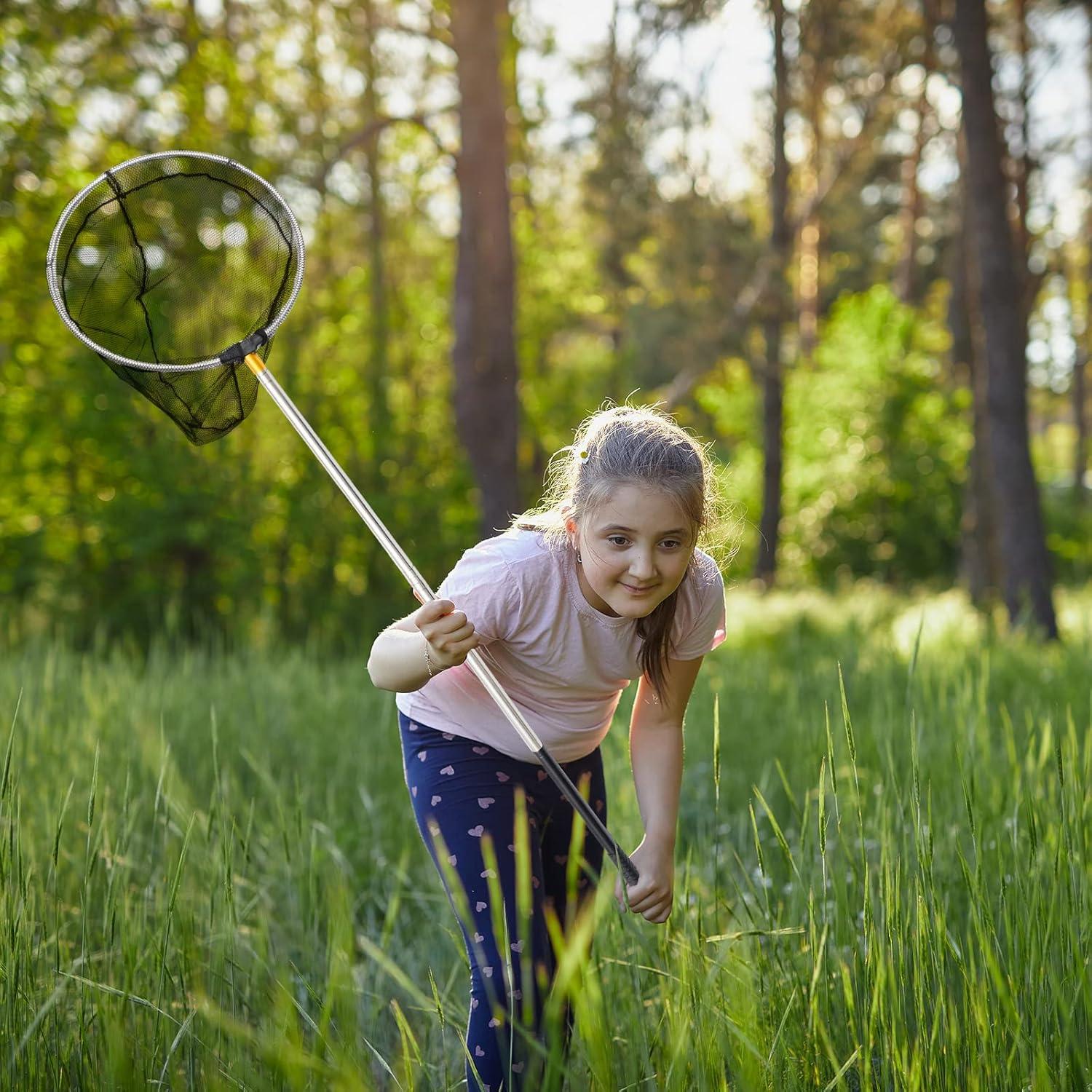 Red de Insectos Deekin 3 Pcs Mango Telescópico 42-150 cm