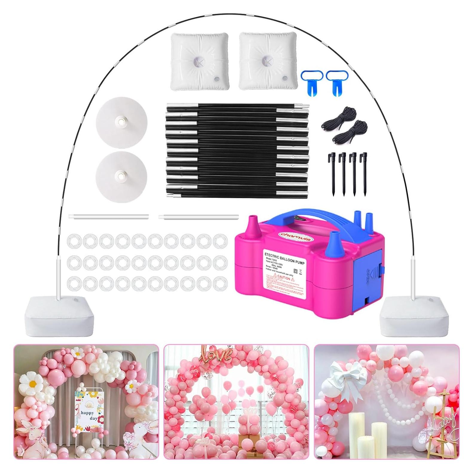 Kit de Arco de Globos Chamvis con Bomba Eléctrica 2.26m