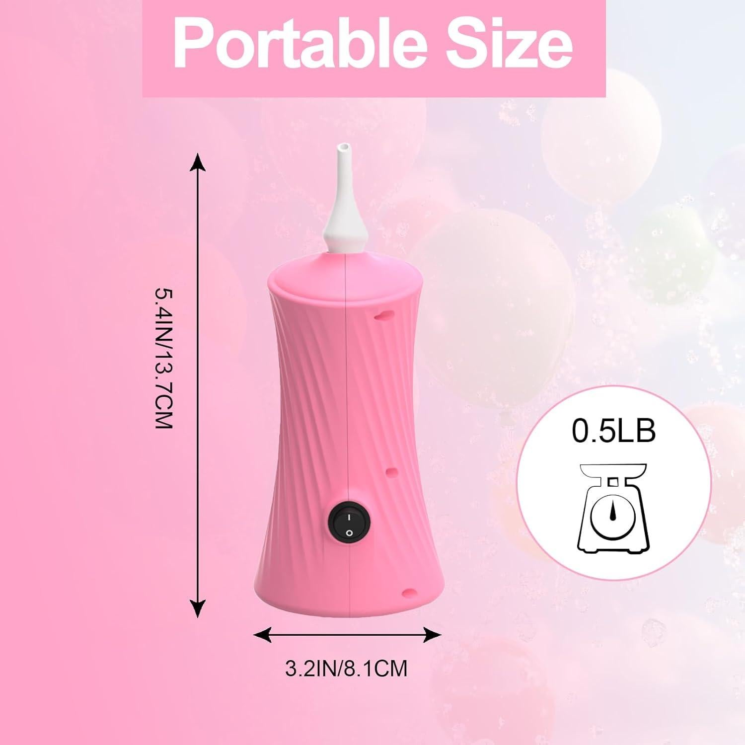 Bomba de globo eléctrica Bonastella 2 Rosa 0.27 kg