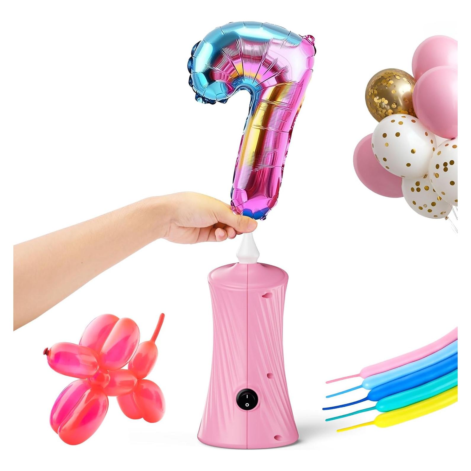 Bomba de aire eléctrica Fikowo para globos 30W portátil