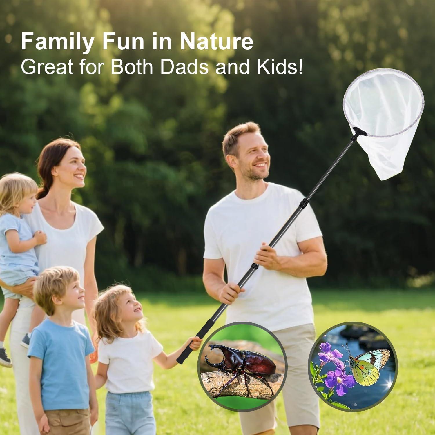 Red de Mariposas DOBEN con Polo Telescópico de Carbono 180 cm