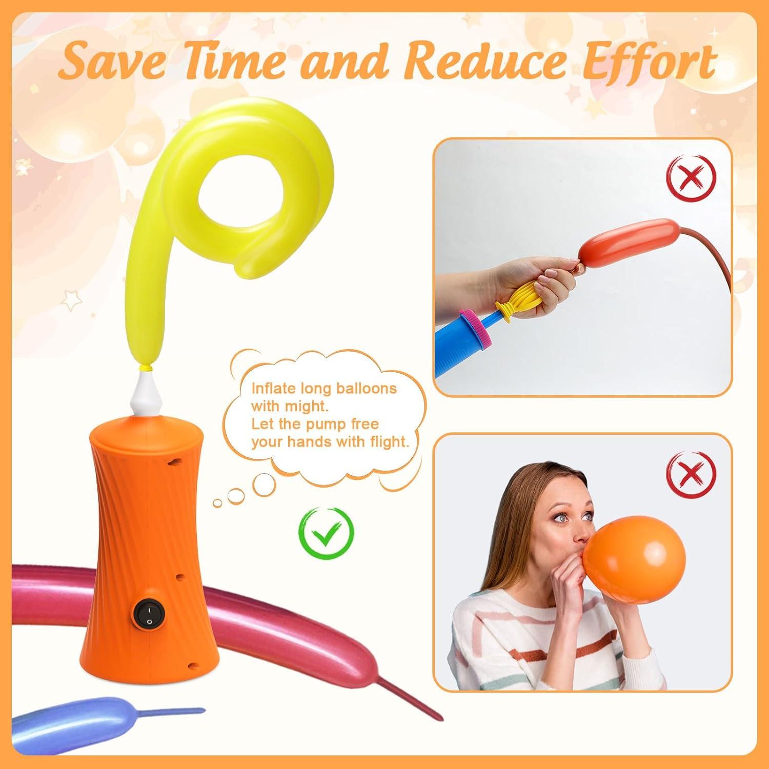 Bomba de Globo Eléctrica Kusamue YB-HF-528 Naranja 0.25kg