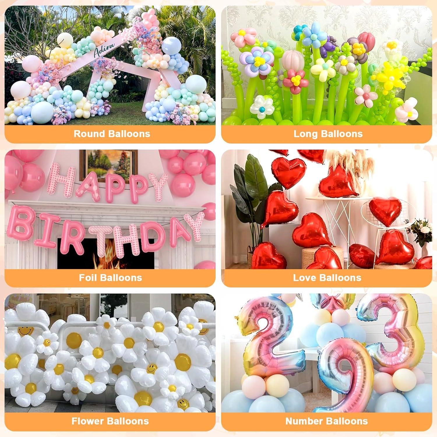 Bomba de Globo Eléctrica Kusamue YB-HF-528 Naranja 0.25kg