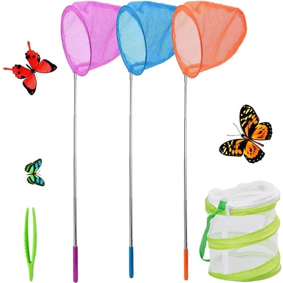 Kit de Redes Telescópicas para Mariposas SEISSO - 3 Paquetes