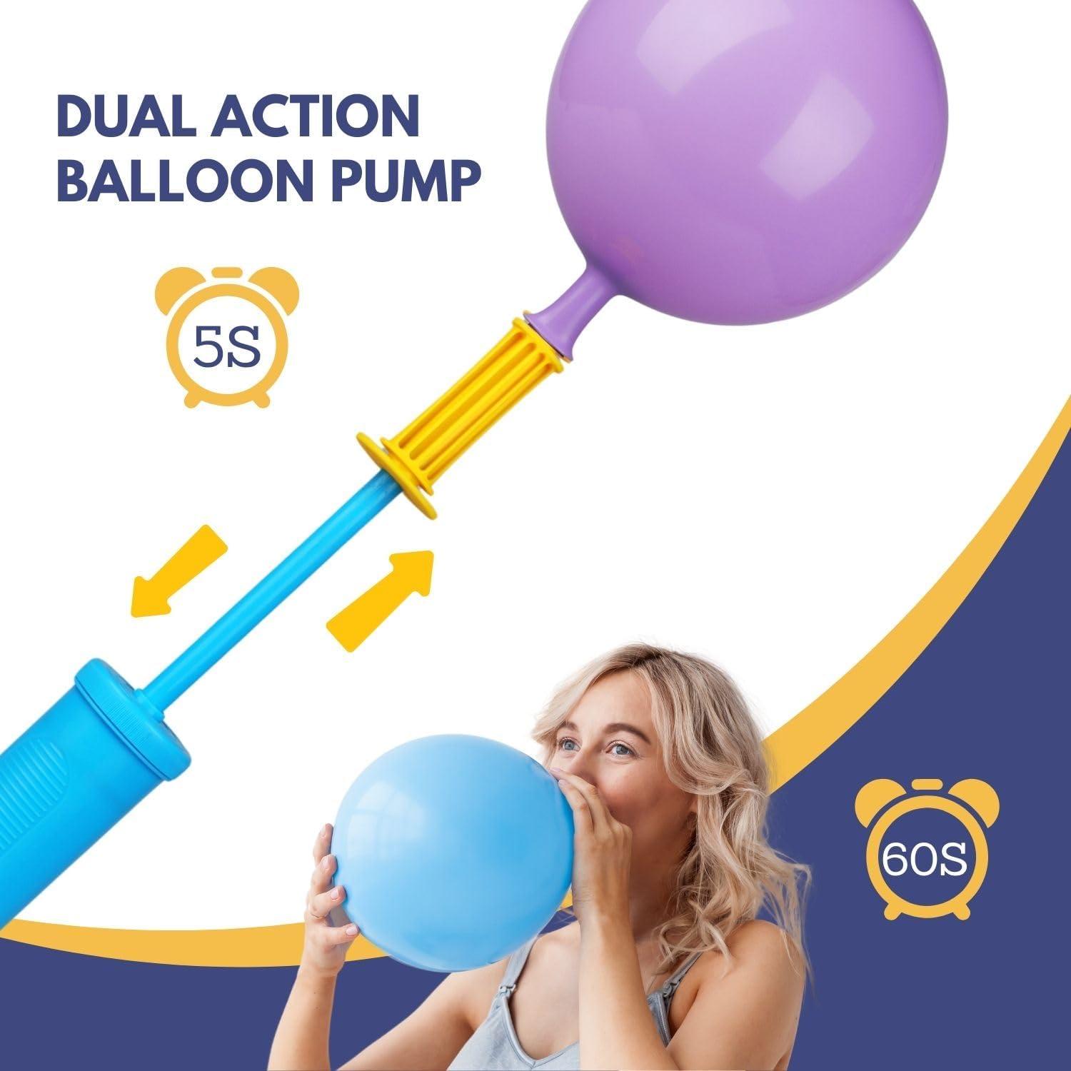 Bomba de Globo Manual Miliocry - Inflador Dual Bidireccional