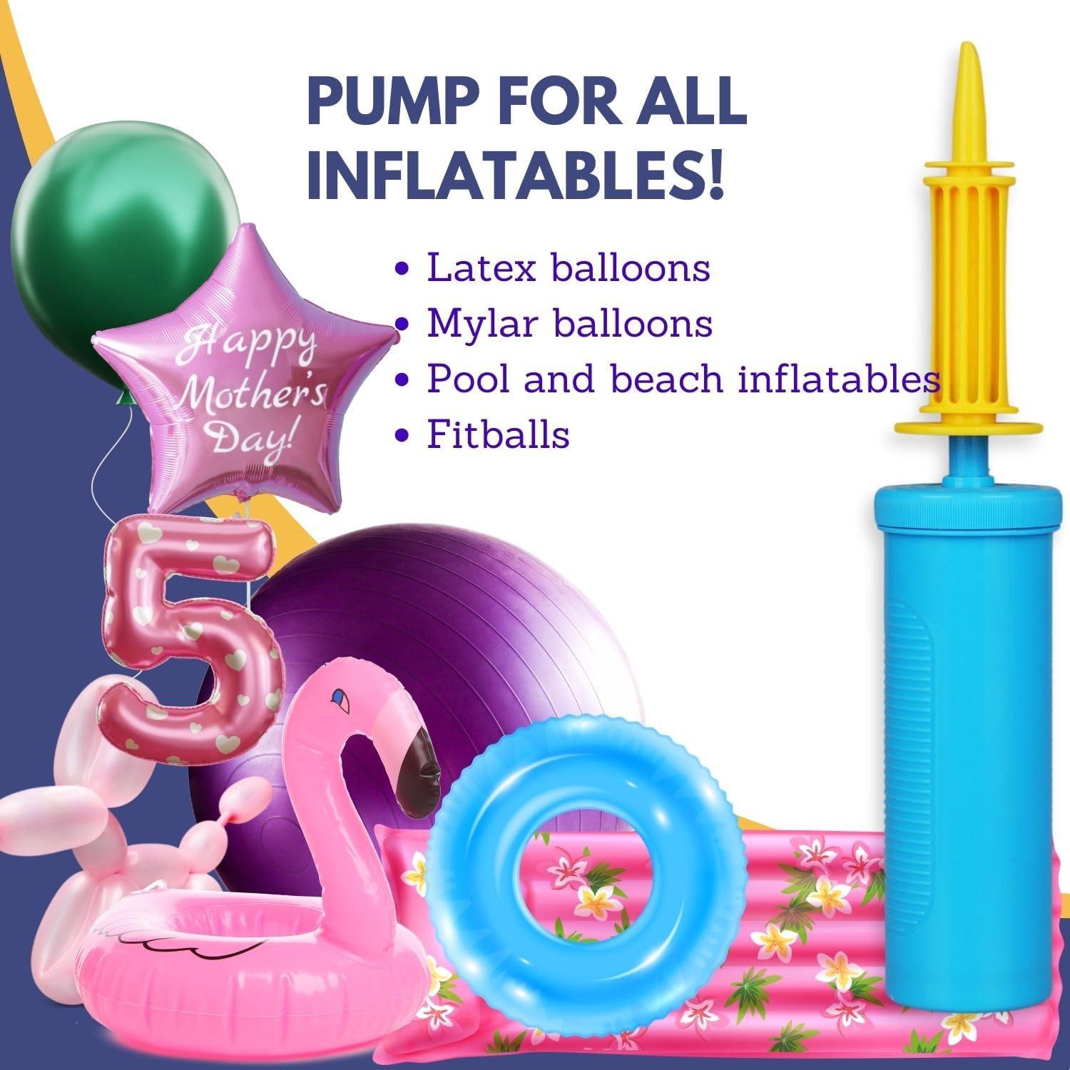 Bomba de Globo Manual Miliocry - Inflador Dual Bidireccional